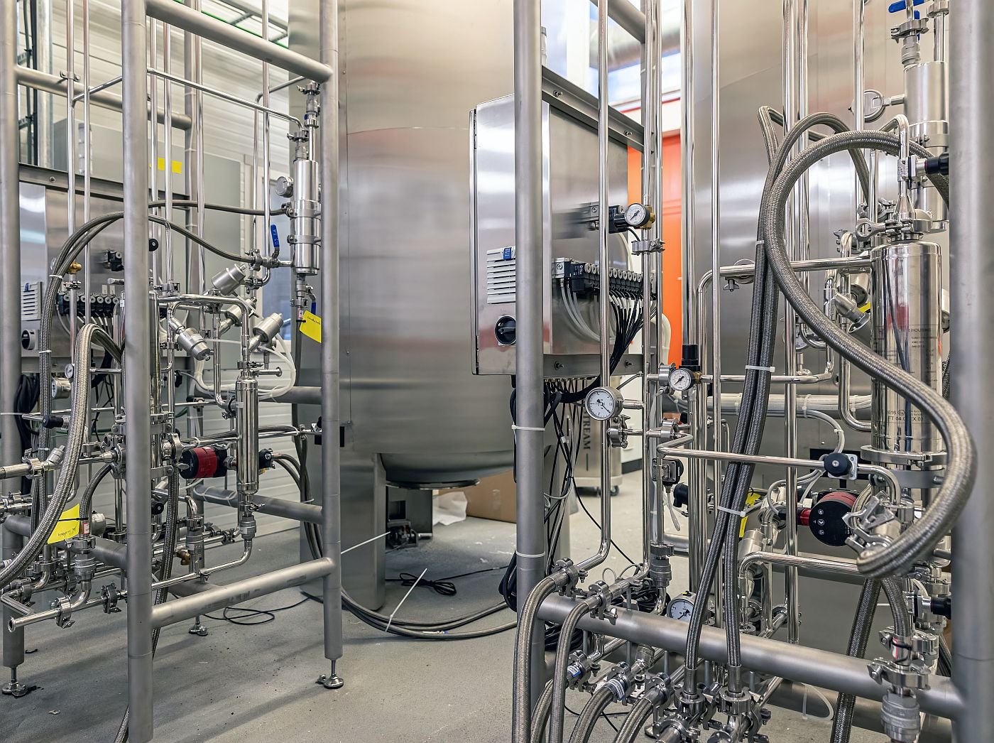 Inside Aerbio's pilot facility at Brightlands Chemelot Campus, the Netherlands