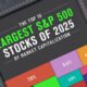 Preview of a treemap showing the top 10 largest companies in the S&P 500 in 2025 by market capitalization, using data from Slickcharts