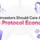 A preview of a graphic showing why investors should care about the protocol economy