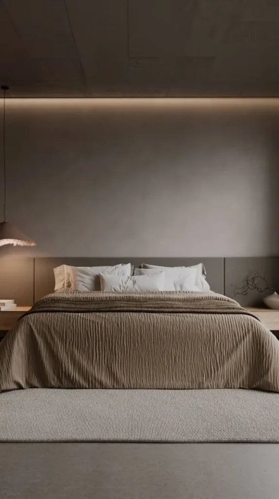Minimalist Earthy Bedroom