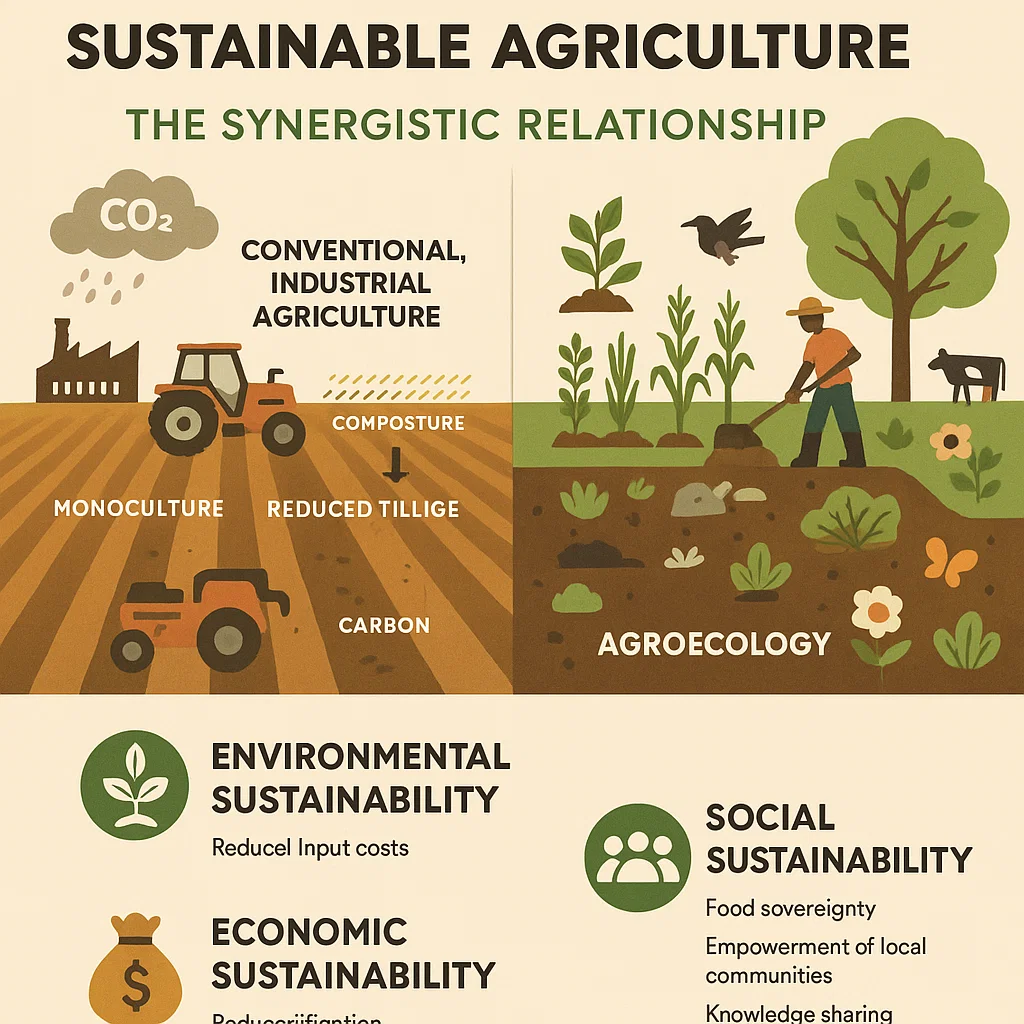 Agroecology and Sustainable Agriculture Synergistic Relationship