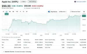 APPLE AAPL Stock