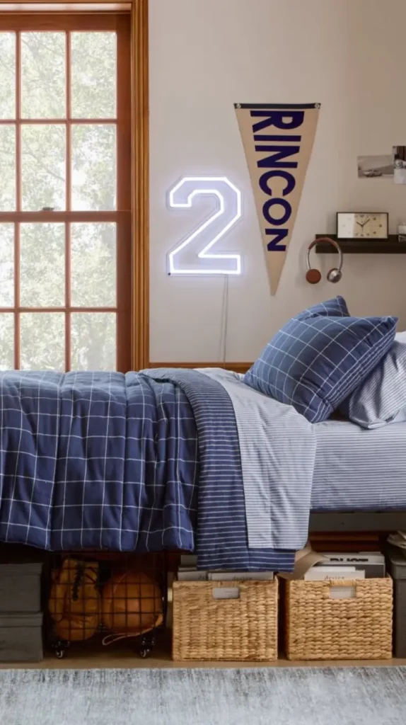 Boys Dorm Room Under Bed Storage Boys Dorm Room Under Bed Storage