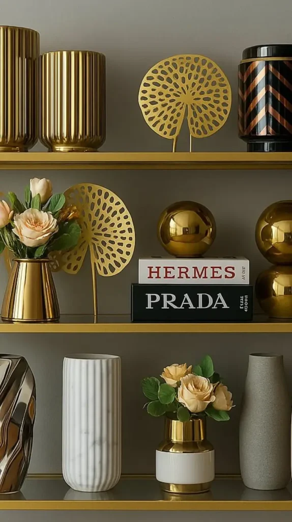 luxury shelf decor luxury shelf decor