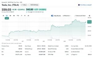 tsla stock