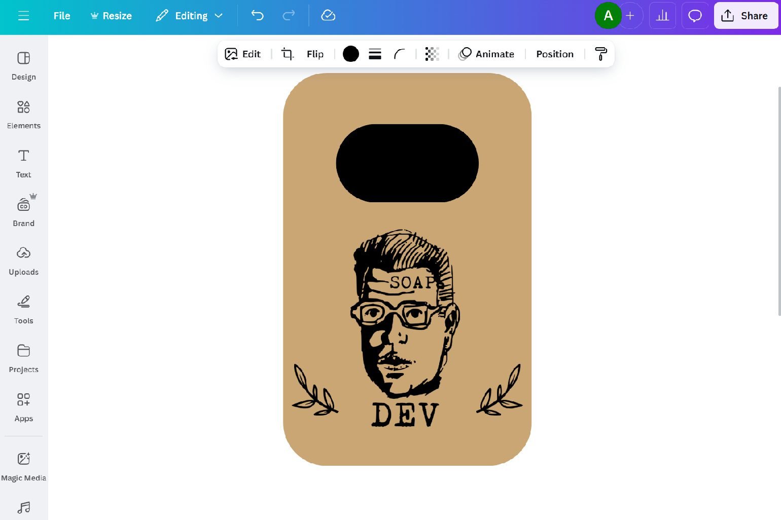 layout before printing