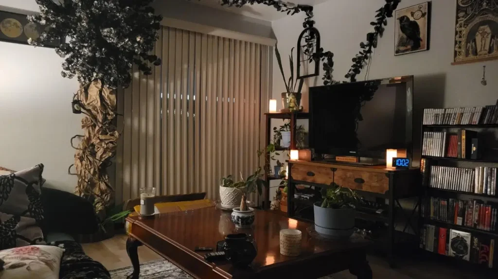 Dark Cottagecore Living Room Ideas