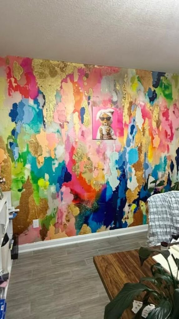 Multi-Color Accent Wall