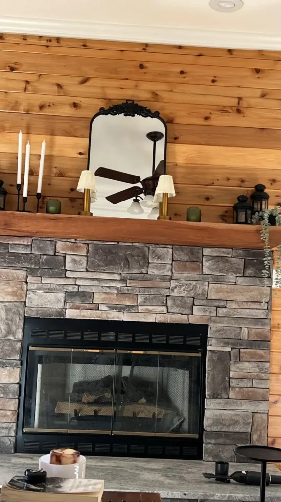 Wood Accent Wall Living Room