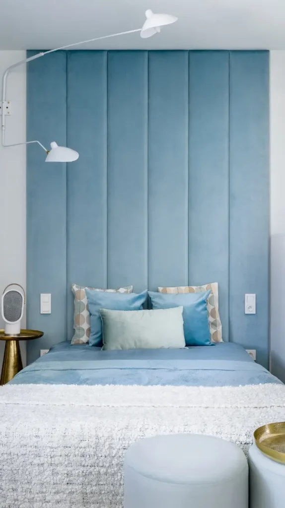 Fabric and Upholstered Accent Wall