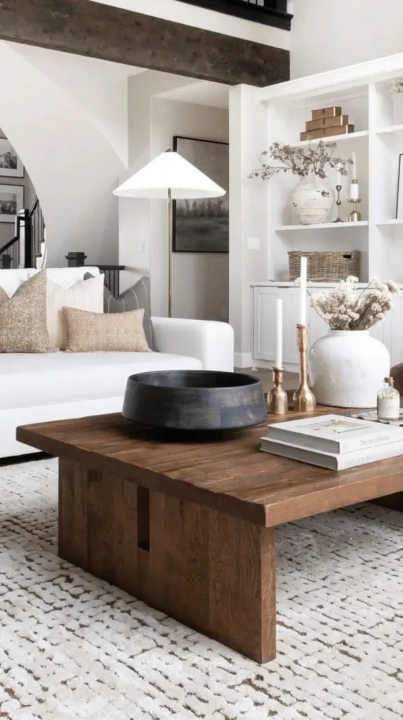 Japandi Living Room ideas Storage