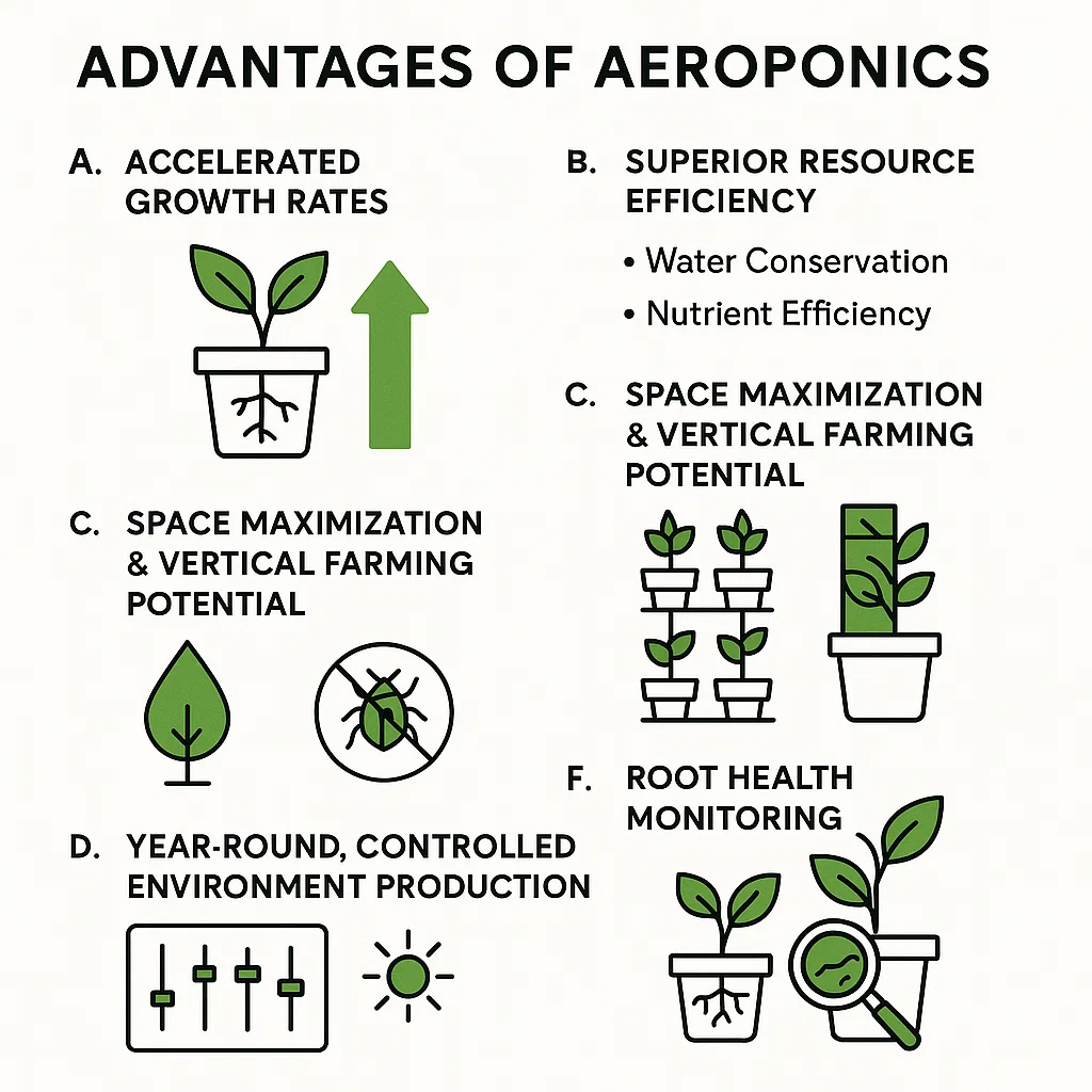 Advantages of Growing Trees Aeroponically