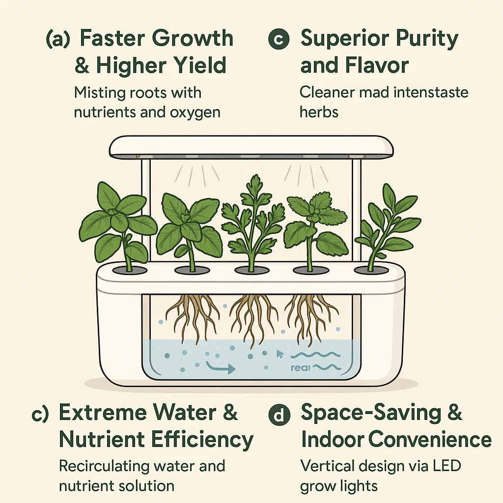 Why Grow Herbs with Aeroponics