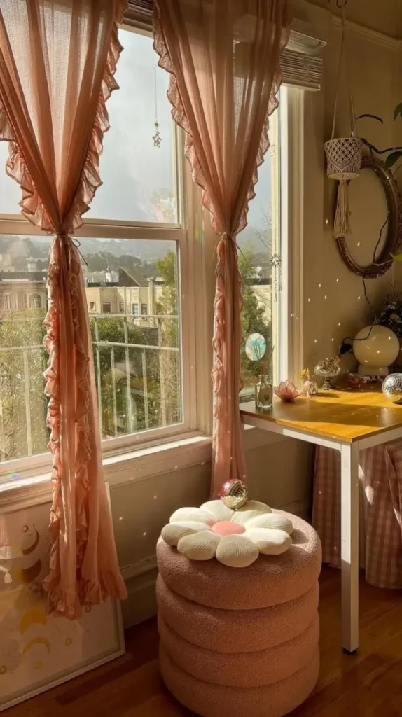 Bedroom Boho Macramé Curtains 