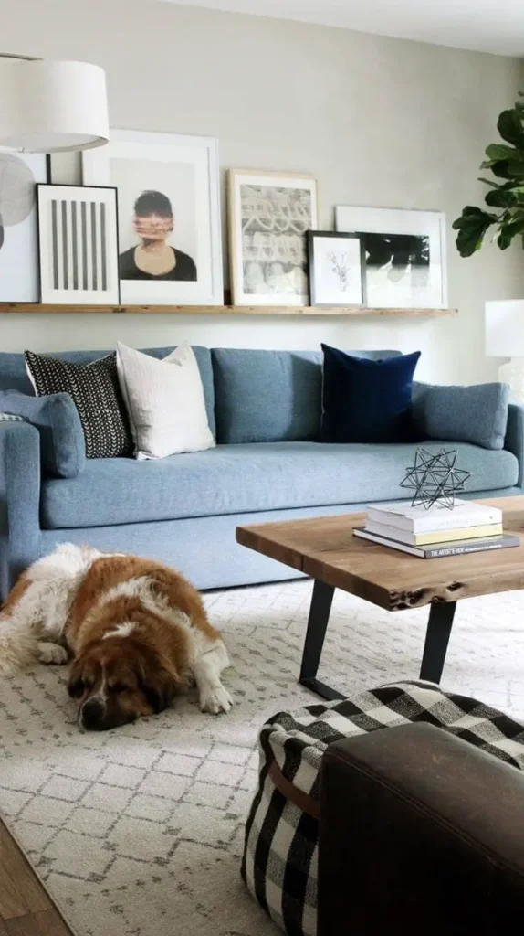 behind couch Ledge Gallery behind couch Ledge Gallery