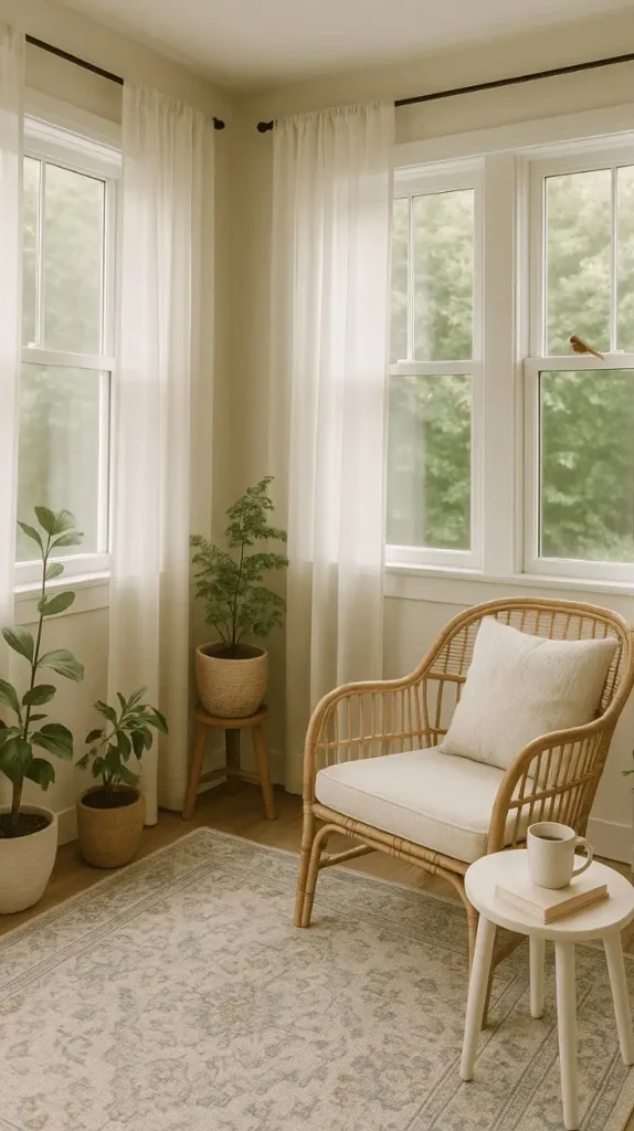 Use Sheer Curtains for an Airy, Elegant Look Use Sheer Curtains for an Airy, Elegant Look