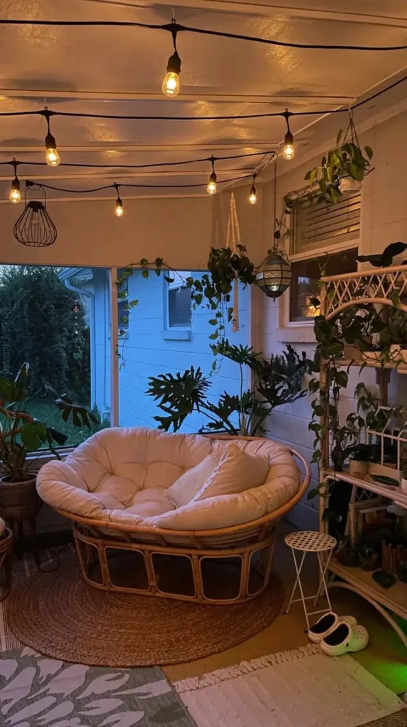 Add String Lights or Solar Lanterns for Evening Magic Add String Lights or Solar Lanterns for Evening Magic