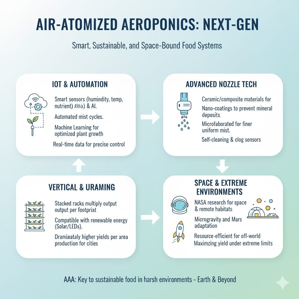 Future of Air-Atomized Aeroponics