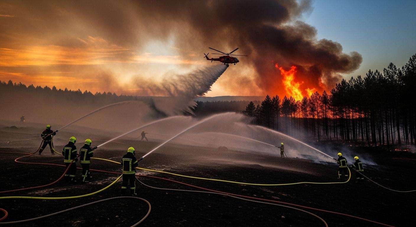  France's Worst Wildfire Since 1949 
