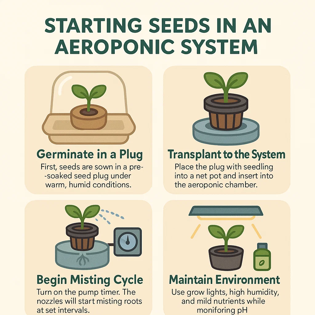How Aeroponic Seed Starting Works