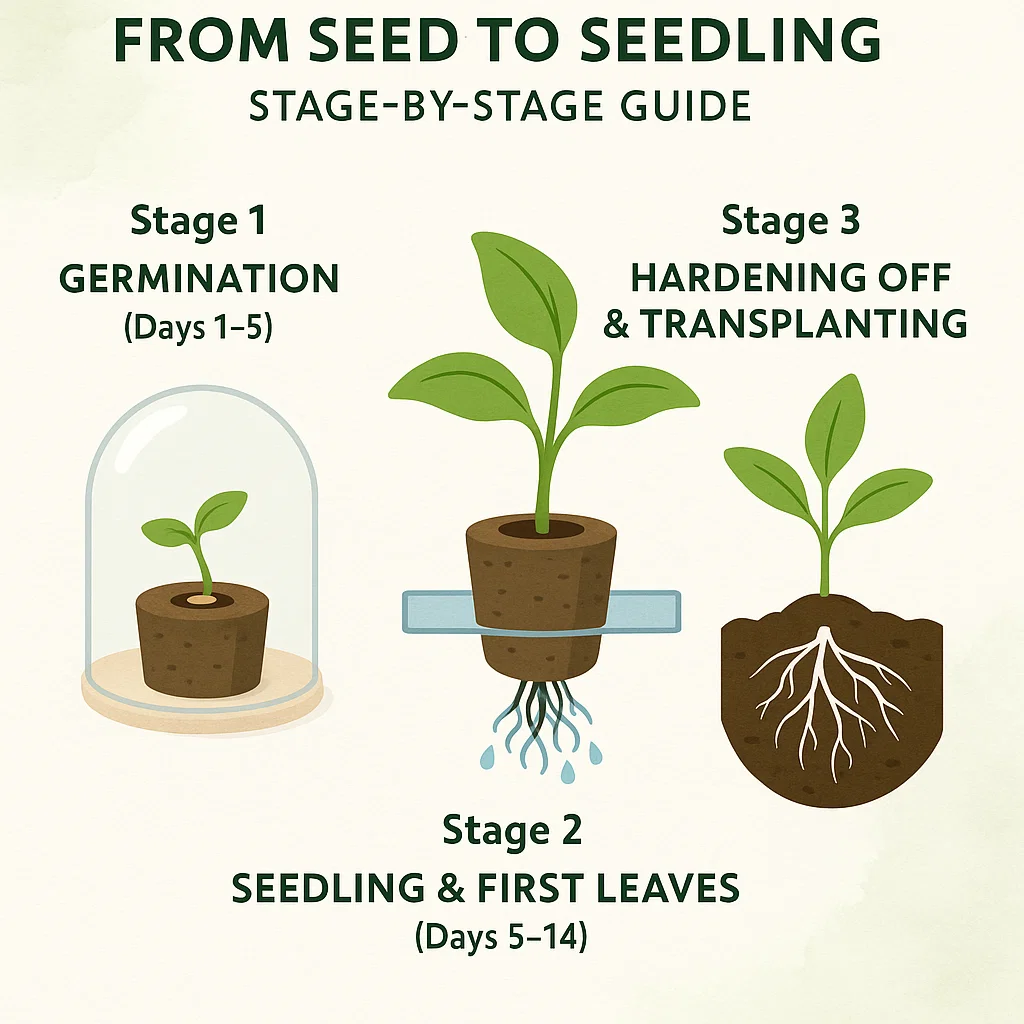 From Seed to Seedling: Stage-by-Stage Guide