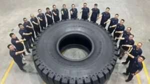 Linglong unveils 4m OTR tire