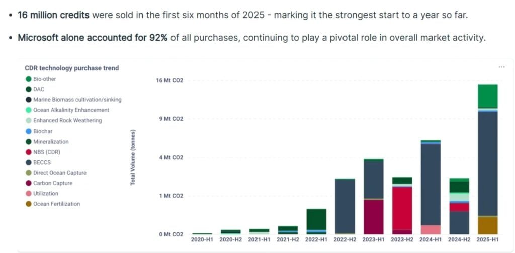 carbon removal Microsoft