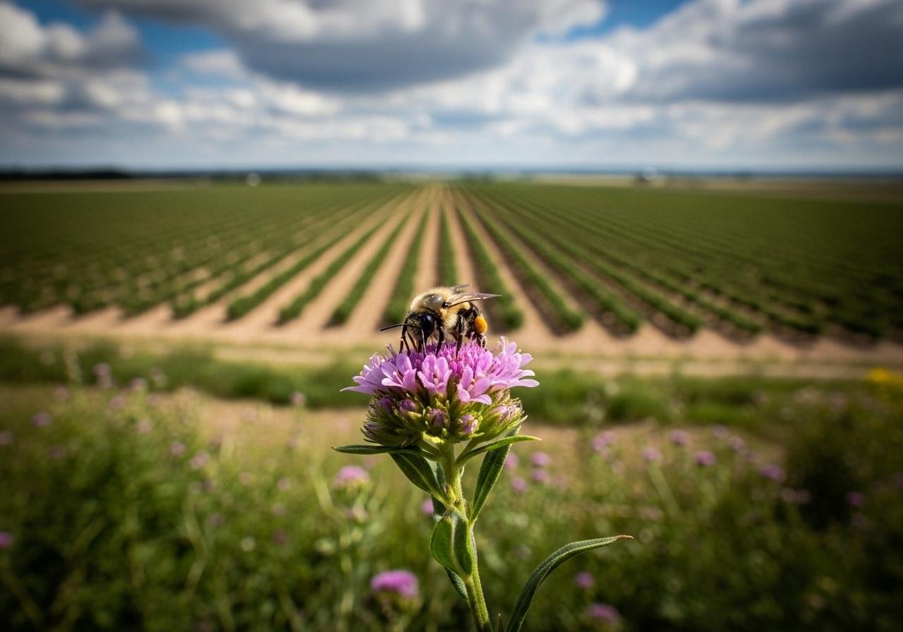 Wild Bees and Food Security
