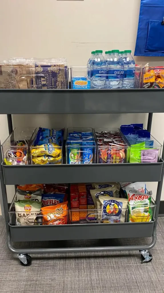 Pantry Organization Snack Station Pantry Organization Snack Station