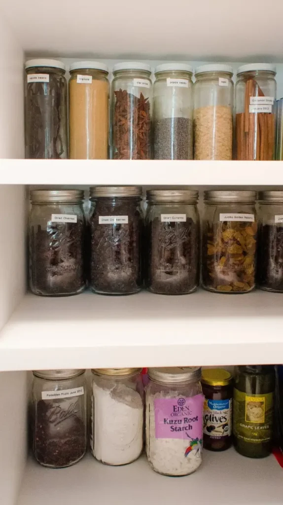 Pantry Organization Store in Bins Pantry Organization Store in Bins