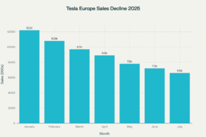 tesla EV sales