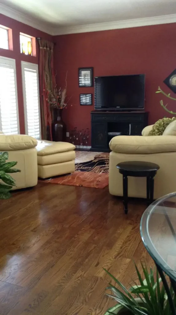 Cream Leather Couch Living Room for a Light and Airy Feel