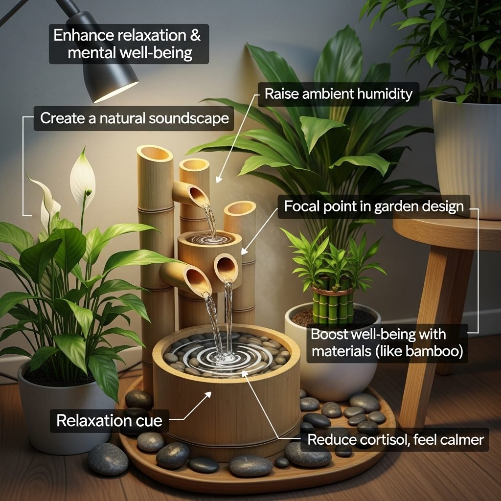 Why Bamboo Accents Zen Garden Water Fountain Matters