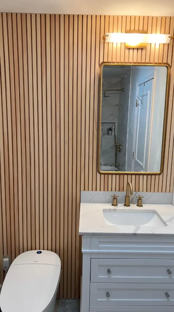 bathroom wall decor Wooden Wall Panels