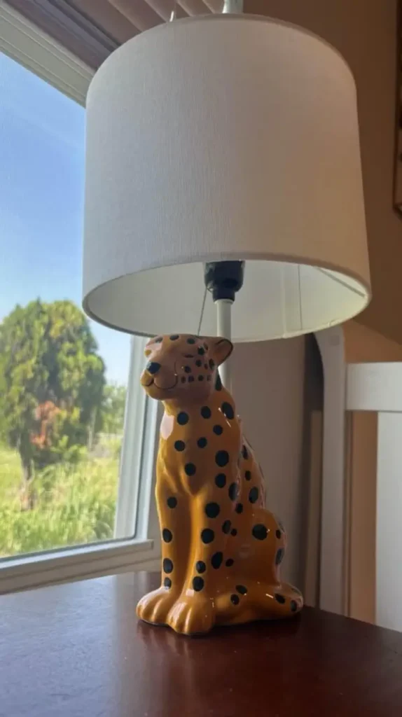 Cheetah Lamps and Lighting Accents