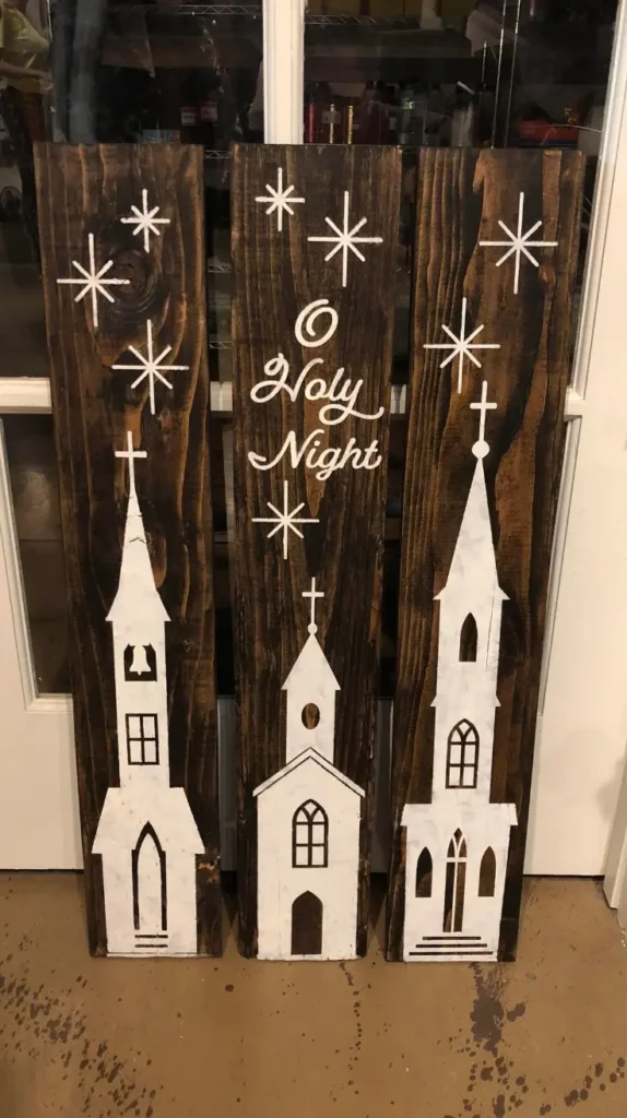 DIY Holiday Sign Boards