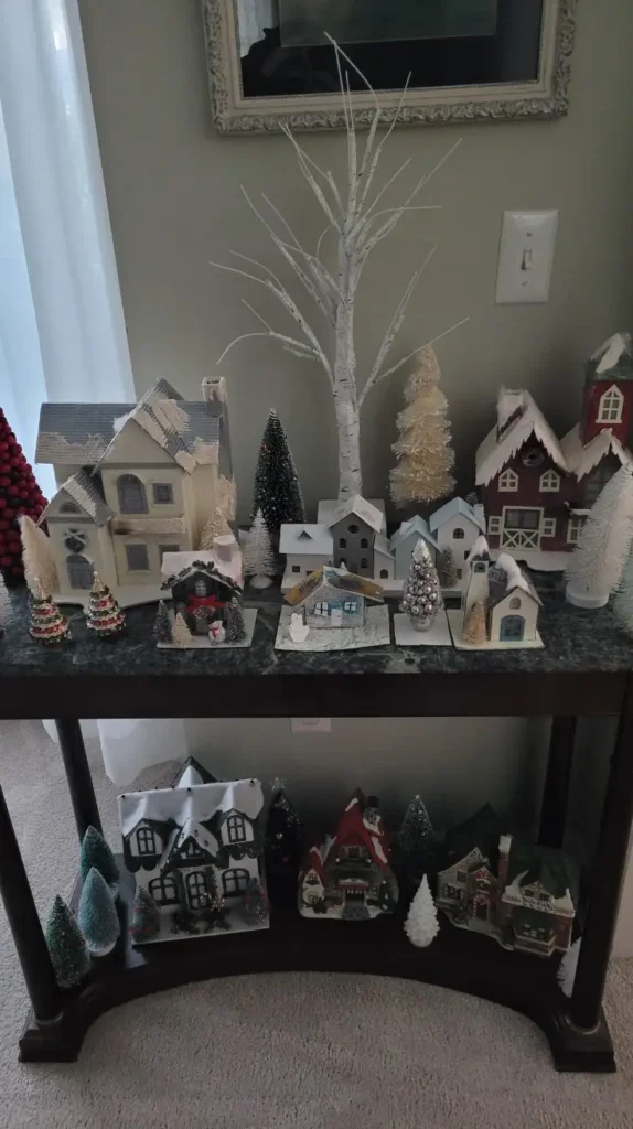 Paper Christmas Village