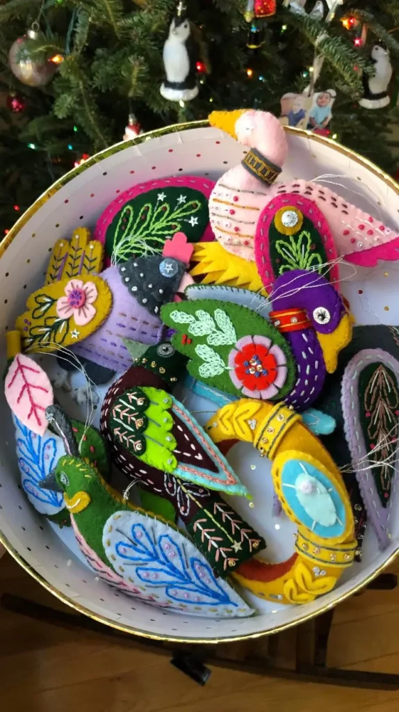 Felt Christmas Ornaments