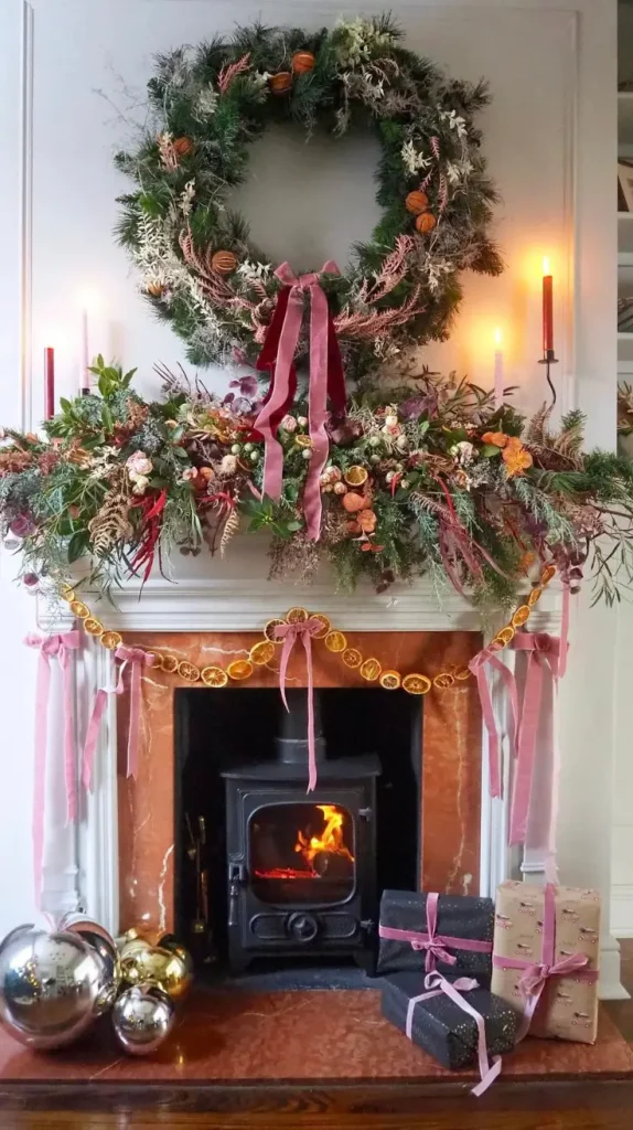 DIY Handmade Mantel Decor