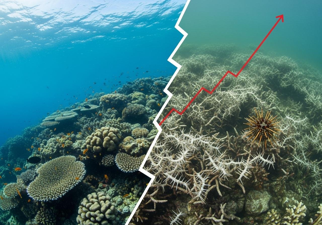 Global Heating Threatens Coral Reefs