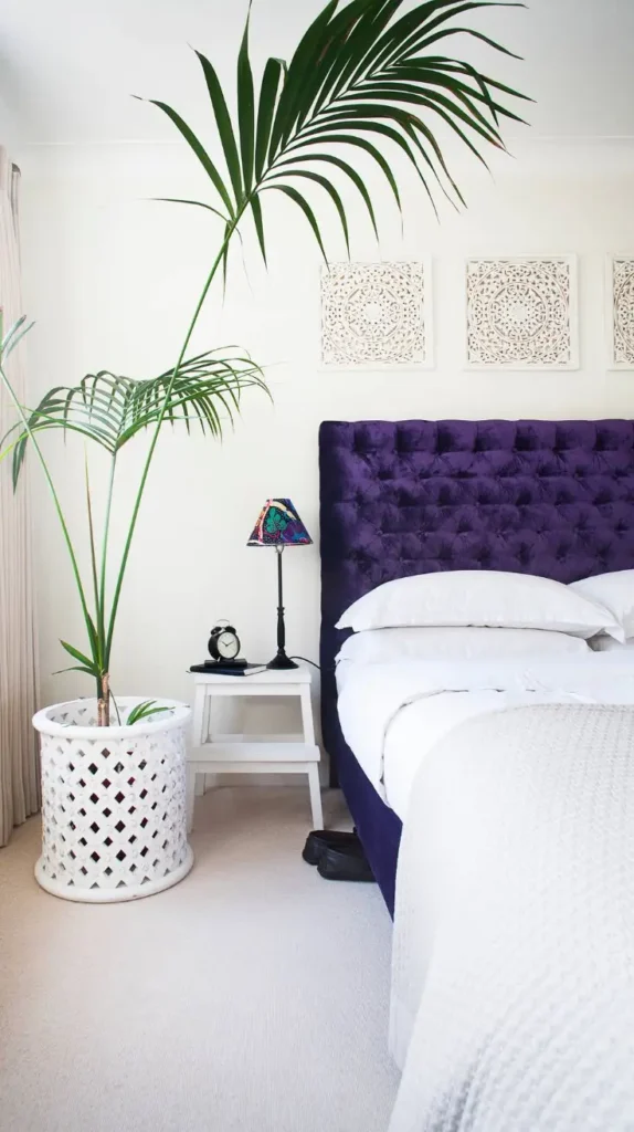 Dark Plum Headboard for bedroom Dark Plum Headboard for bedroom