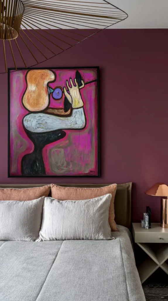 Dark Plum Wall Art Dark Plum Wall Art