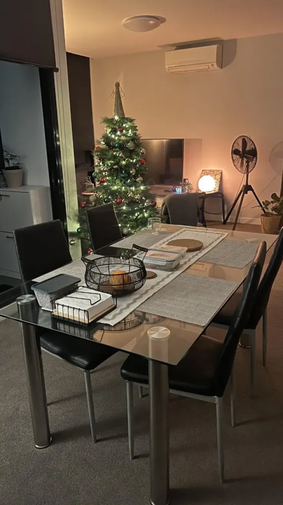 Dining Room Glass Top Table