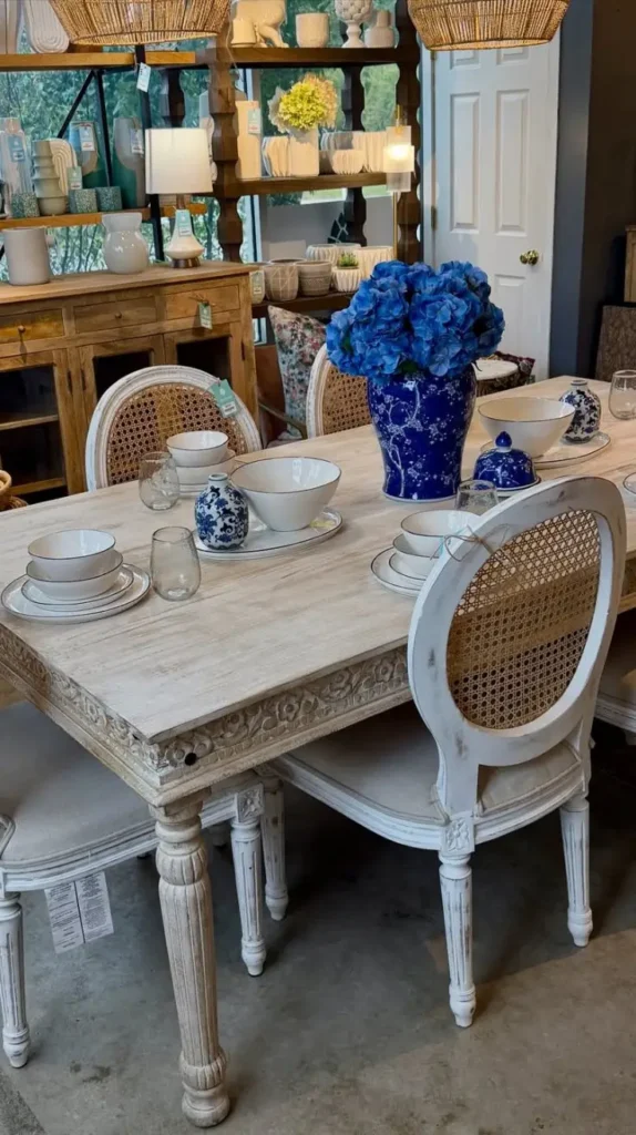 Dining Room Traditional Carved Table