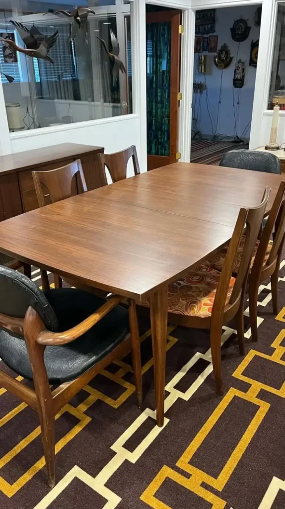 Dining Room Mid Century Modern Table 