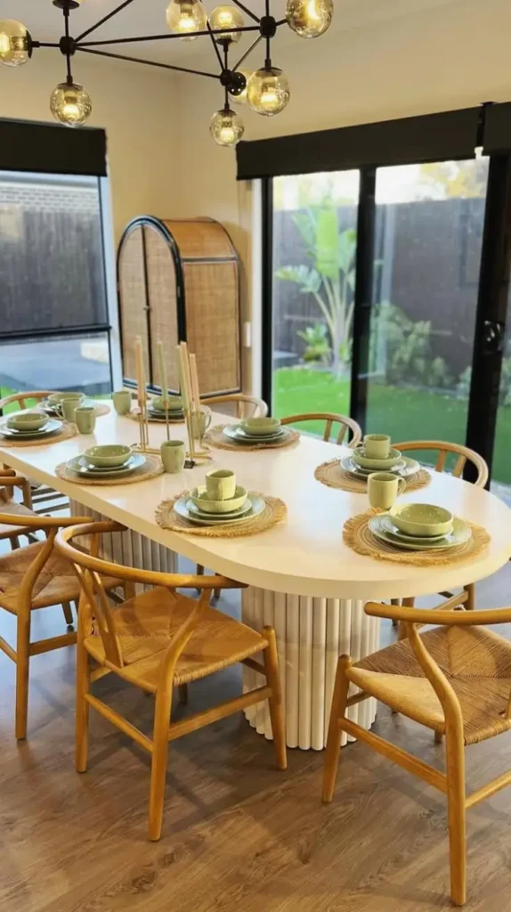 Dining Room Concrete Table