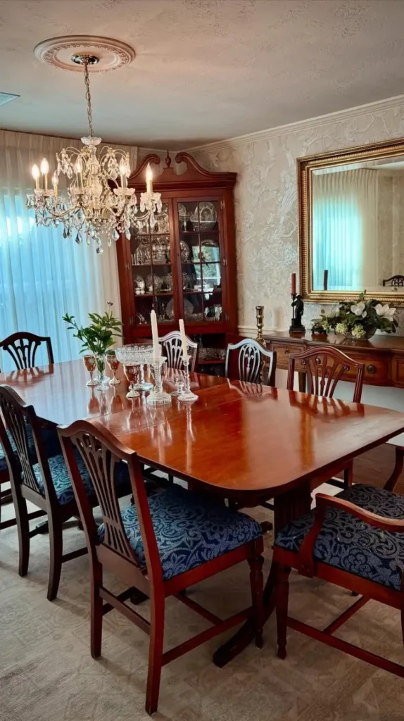 Dining Room Classic Wooden Table