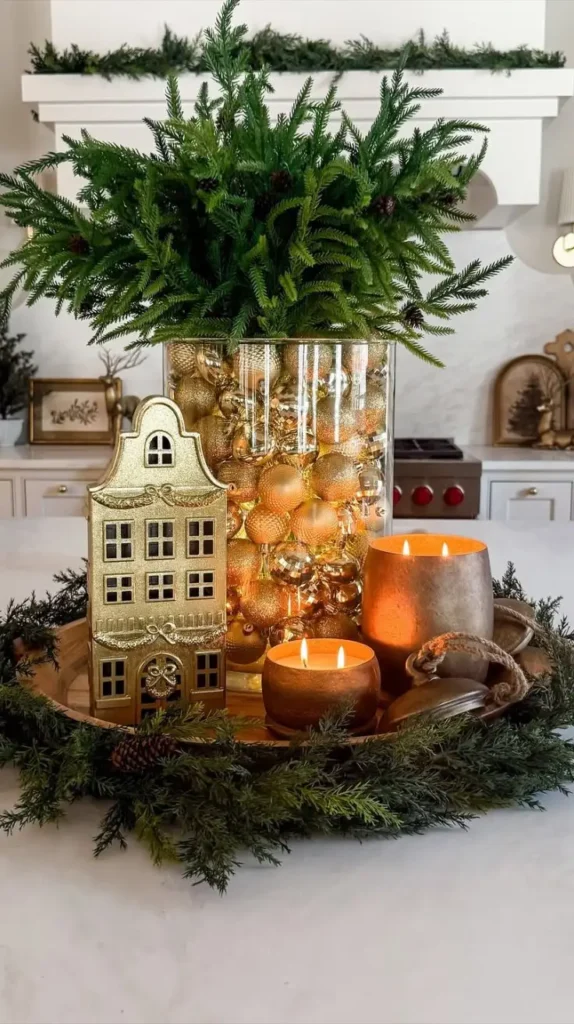 Farmhouse Christmas Decorations Candlelight and Lantern Displays Farmhouse Christmas Decorations Candlelight and Lantern Displays