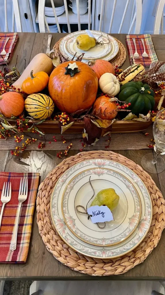 Friendsgiving Decor Harvest Inspired Buffet