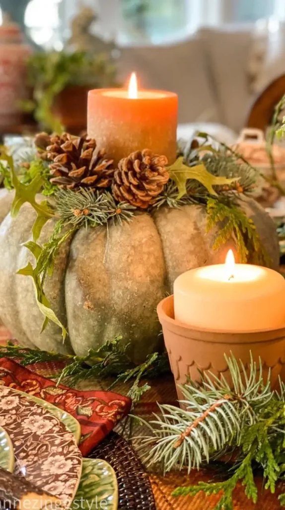 Cozy Candlelight Centerpieces